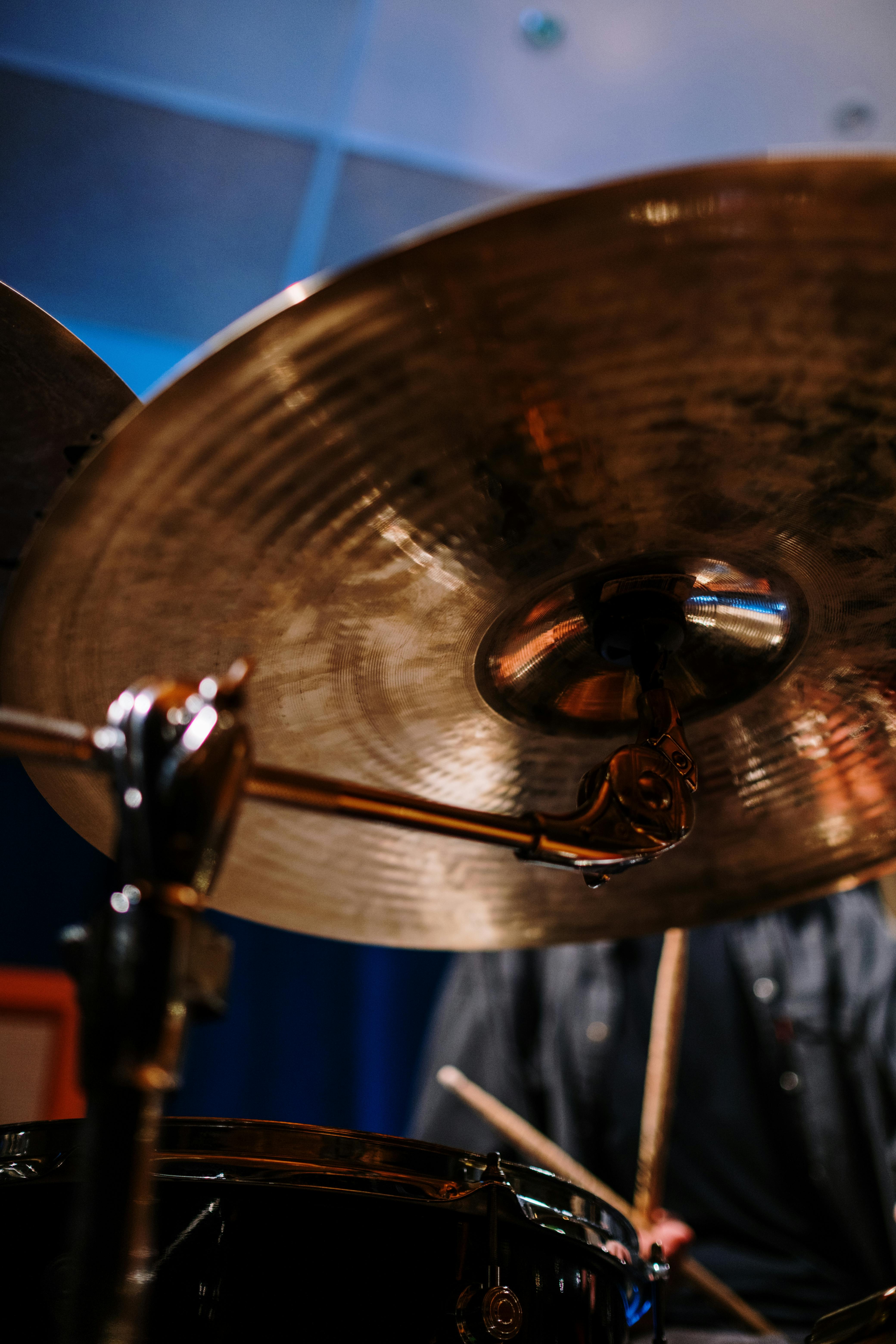 Cymbal closeup